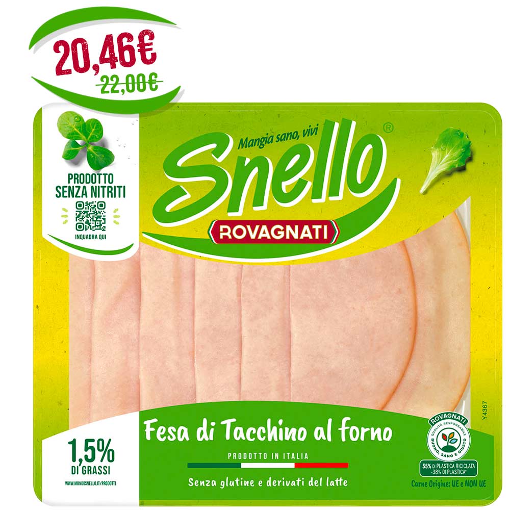 Fesa di Tacchino al forno Snello
