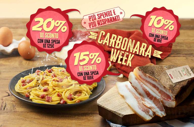 promo carbonara week