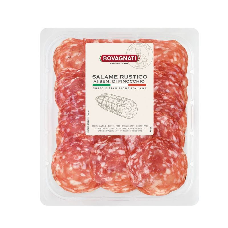 Salame Rustico ai semi di finocchio - 8 Confezioni da 100 g