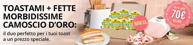Box 2-in-1 Toastami e Camoscio d’Oro