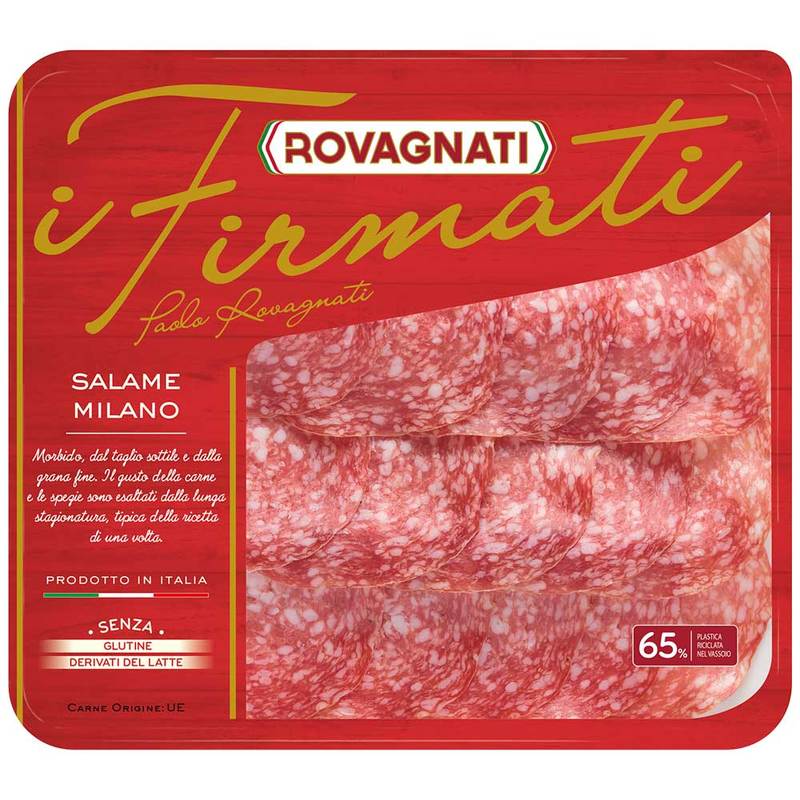 Salame Milano affettato - 10 Confezioni da 90 g
