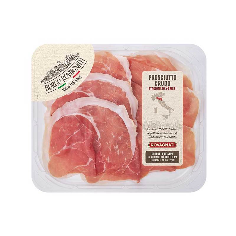 Prosciutto Crudo stagionato 24 Mesi - 10 Confezioni da 100 g