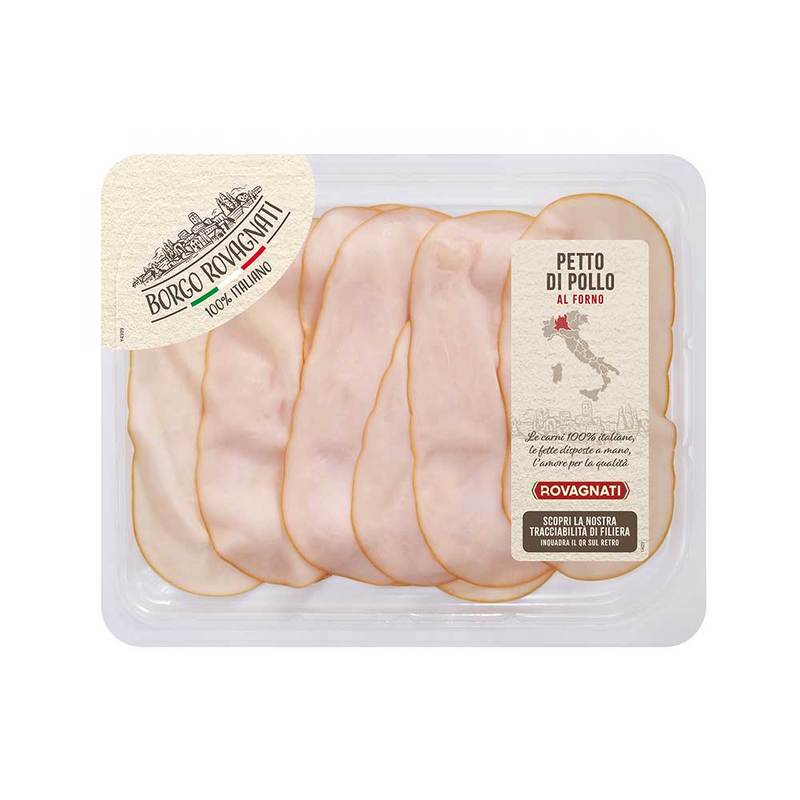 Petto di Pollo al forno affettato - 10 Confezioni da 100 g