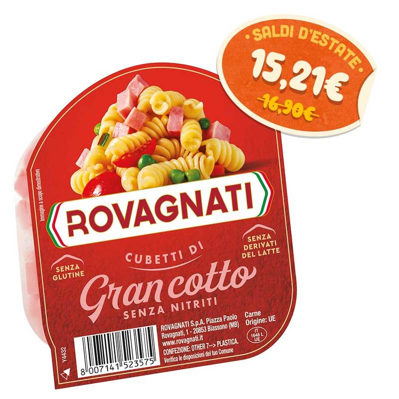Cubetti di Gran Cotto  - 12 Confezioni da 90 g