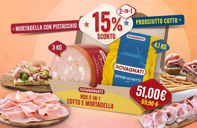 Box 2-in-1 Cotto e Mortadella