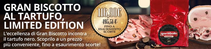 promo gran biscotto al tartufo