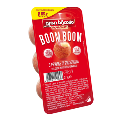 Snack Gran Biscotto BOOM BOOM 37g
 B2X_QR318_KIT